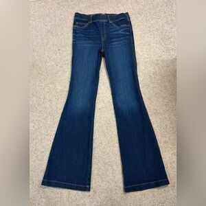 SPANX Indigo Wide Leg Jeans